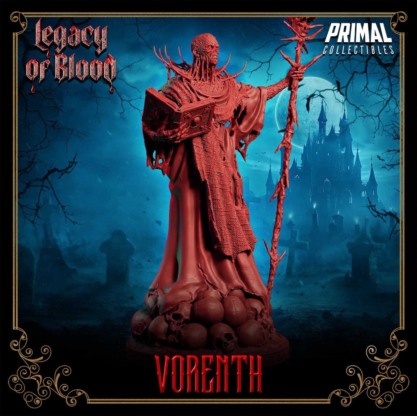 Vorenth - Legacy of Blood 3D Printed Resin RPG/Tabletop/Boardgames Miniature Primal Collectibles