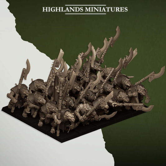Sewer Vermin Thugs - Highlands Miniatures
