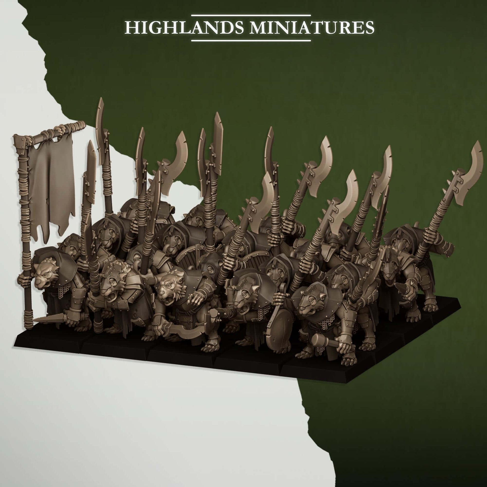 Sewer Vermin Thugs - Highlands Miniatures