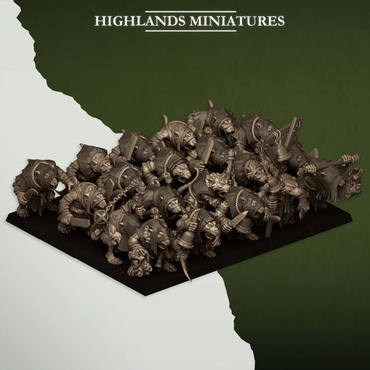 Vermin Acolytes - Highlands Miniatures