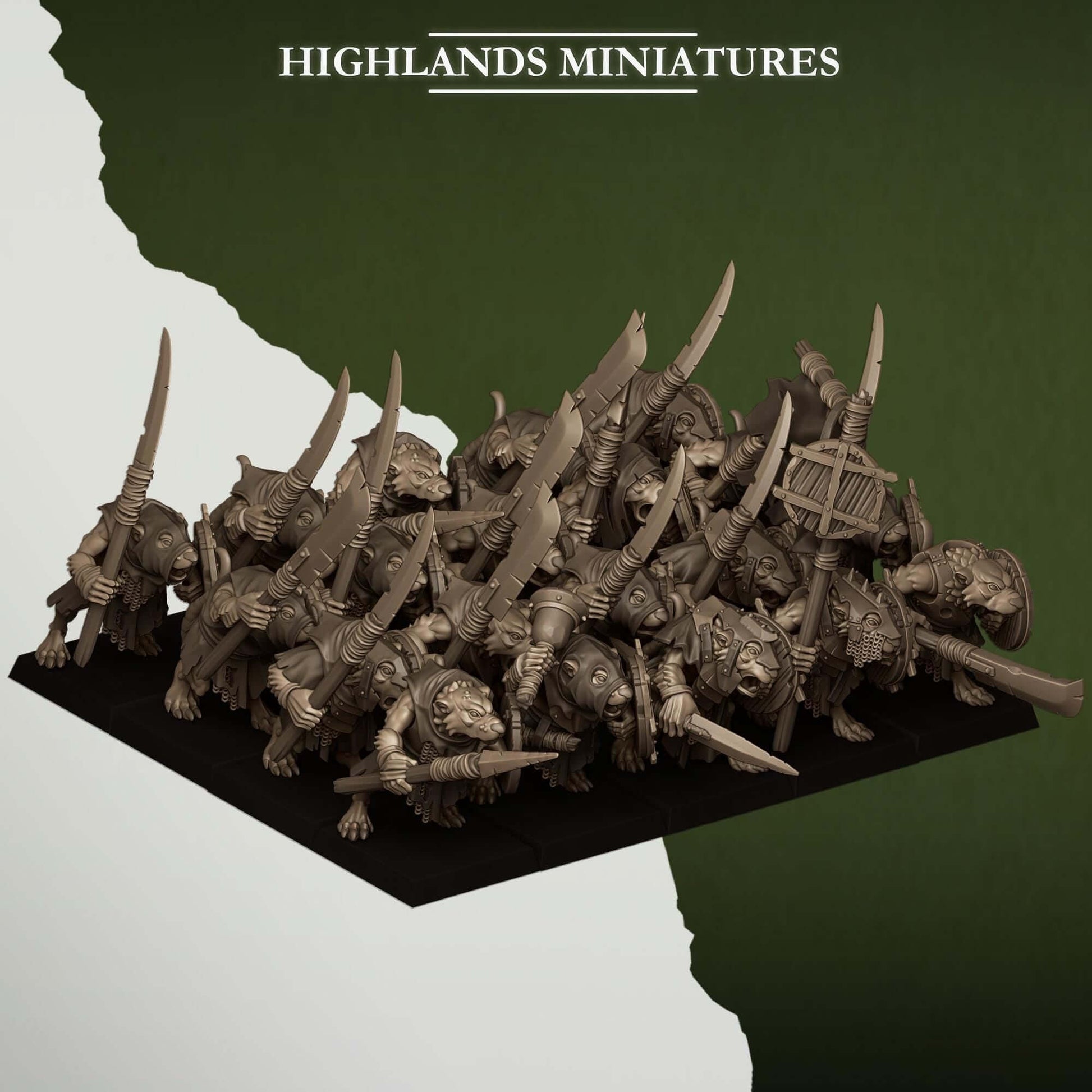 Sewer Rats - Highlands Miniatures