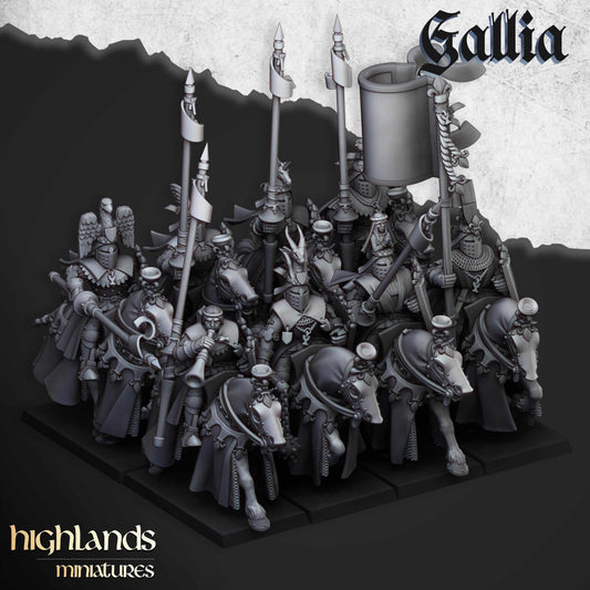 Gallia Royal Knights - Highlands Miniatures - Breton Proxies