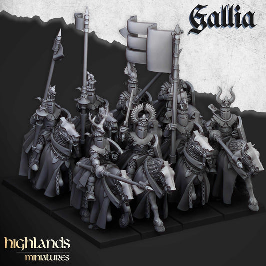 Knights of Gallia - Highlands Miniatures - Breton Proxies
