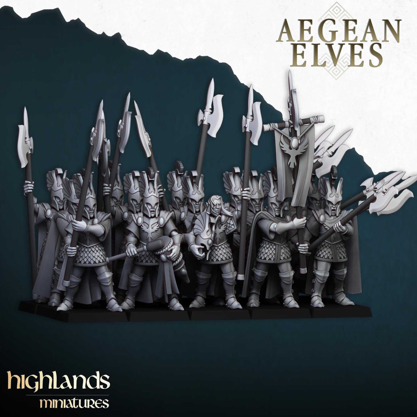 Aegean Mycenaean Guard - Highlands Miniatures