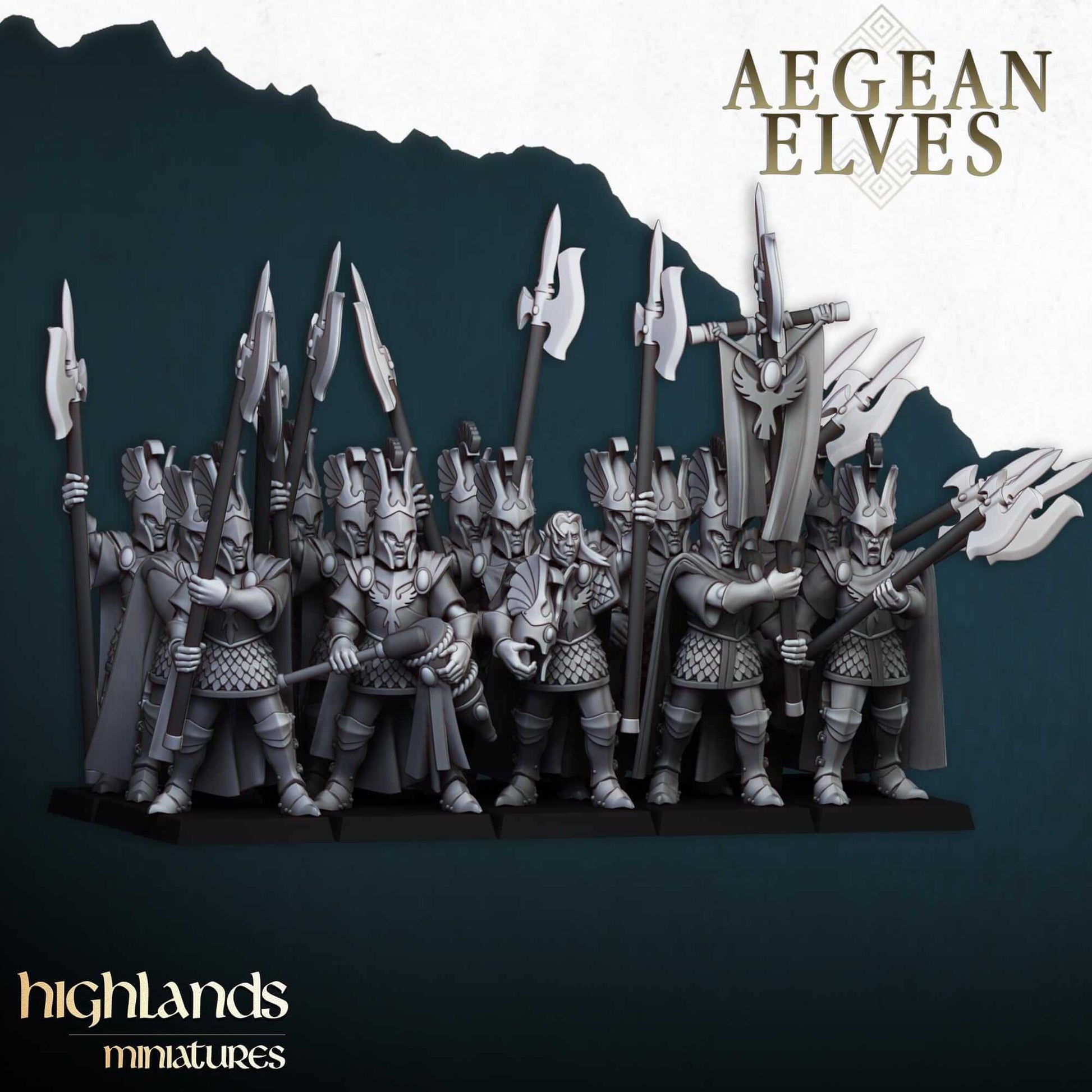 Aegean Mycenaean Guard - Highlands Miniatures