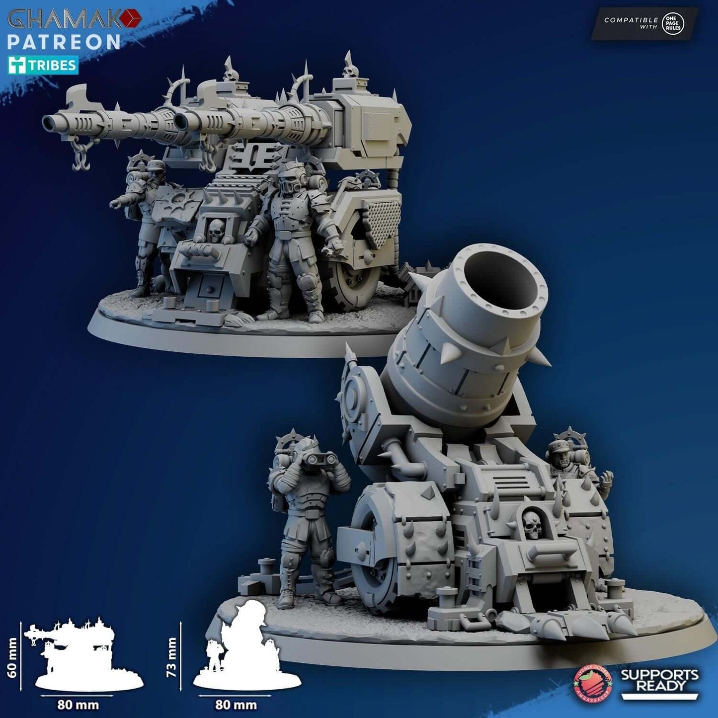 Corrupted Artillery - Mortar & Heavy Laser
