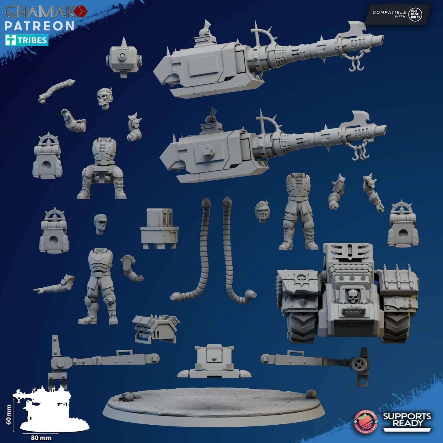 Corrupted Artillery - Mortar & Heavy Laser