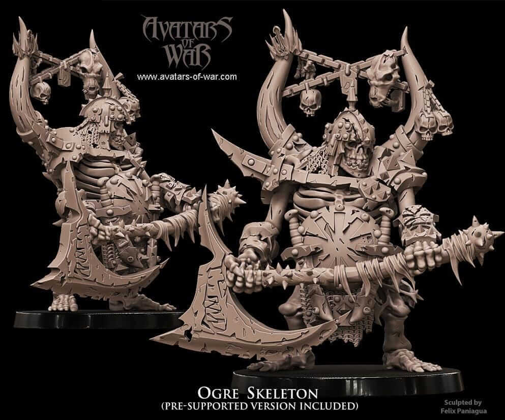 Ogre Khan Skeleton Hero - Avatars of War