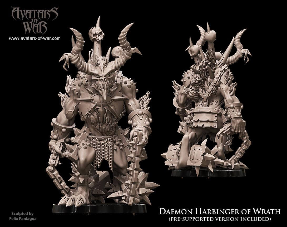 Daemon Harbringers of Wrath - Avatars of War
