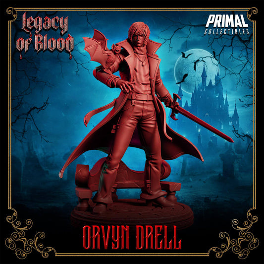 Orvyn Drell - Legacy of Blood 3D Resin Miniature