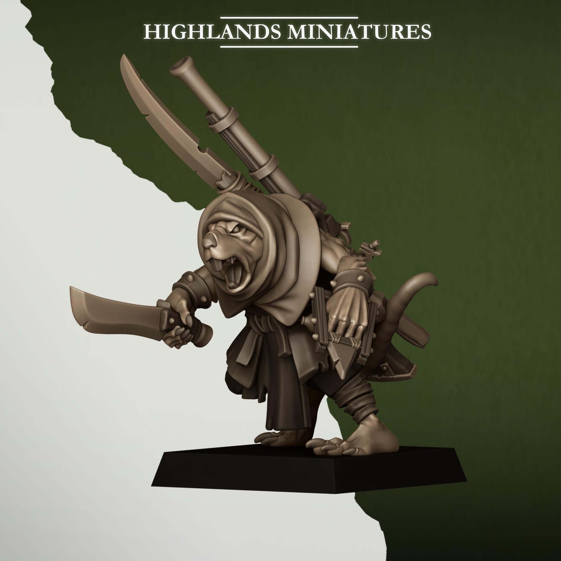 Sewer Vermin Smugglers - Highlands Miniatures