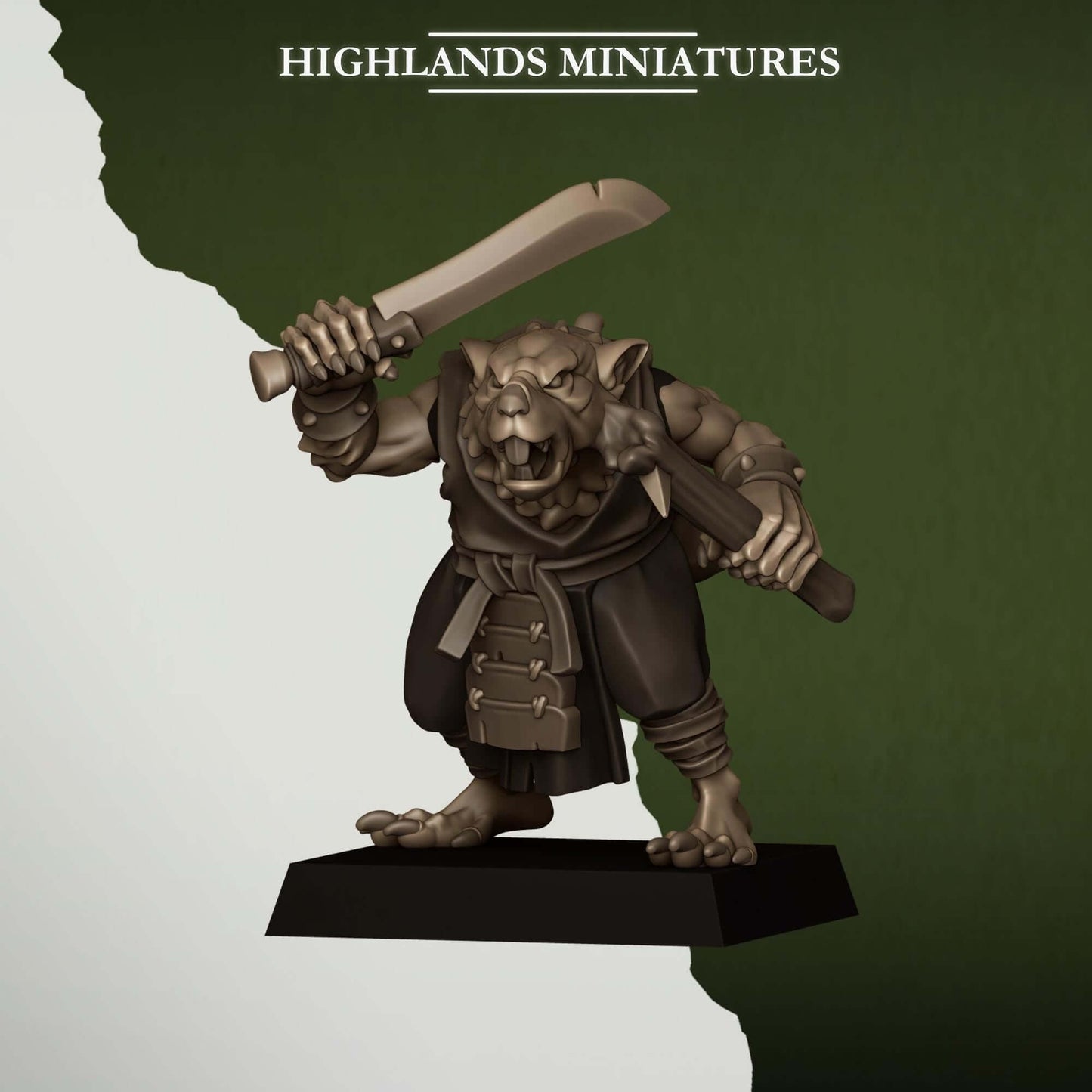 Sewer Vermin Thugs - Highlands Miniatures