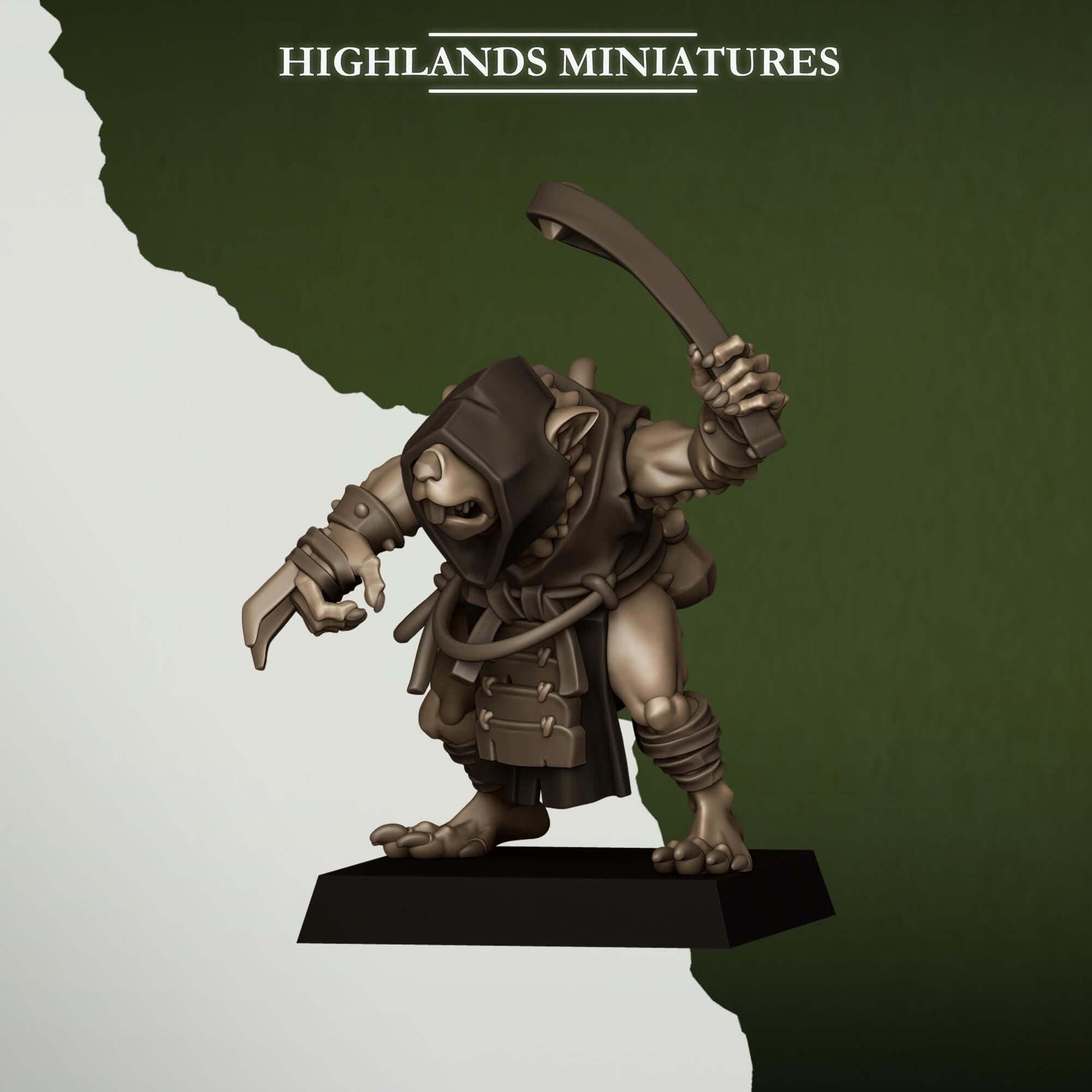 Sewer Vermin Thugs - Highlands Miniatures