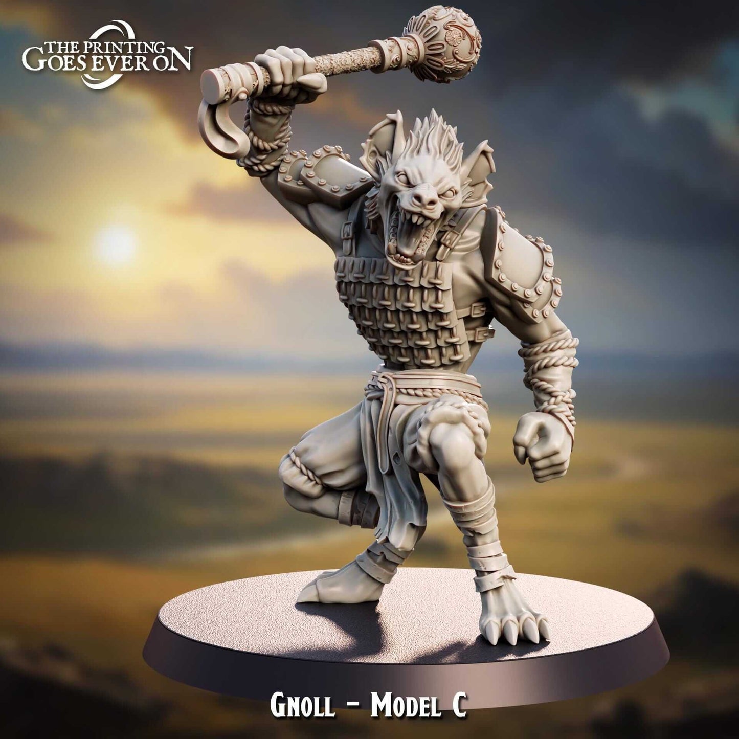 Gnolls - Purple Trail - The Printing Goes Ever On