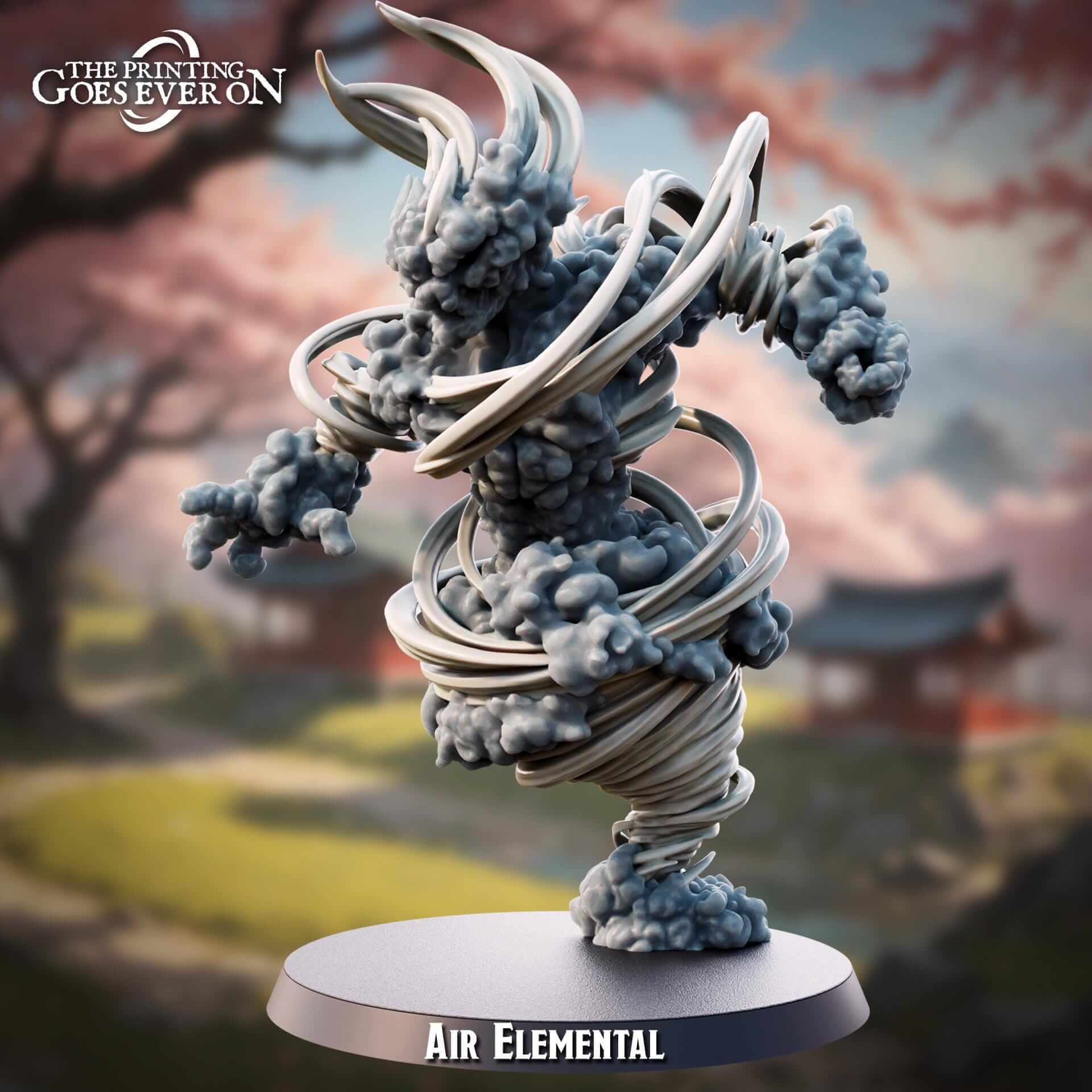 Air Elemental - Slayer Masquerade - The Printing Goes Ever On