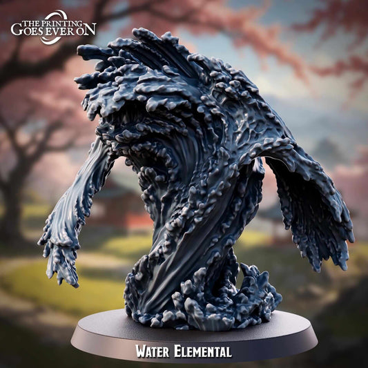 Water Elemental - Slayer Masquerade - The Printing Goes Ever On