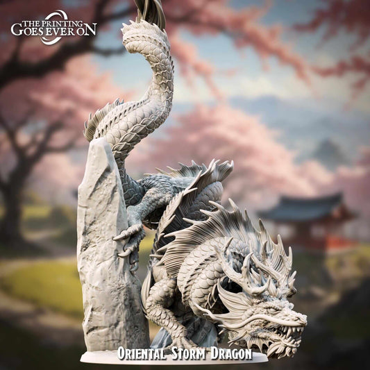 Oriental Storm Dragon - Slayer Masquerade - The Printing Goes Ever On