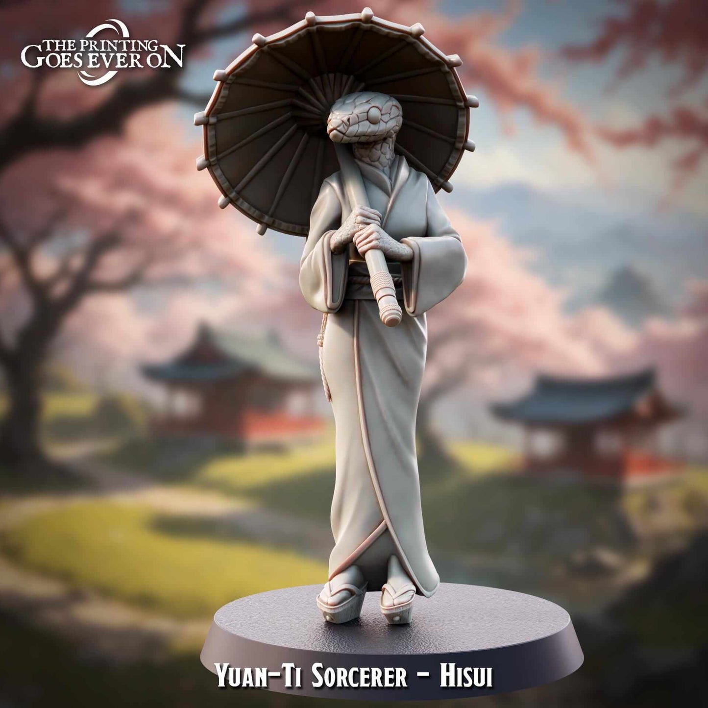 Yuan Ti Sorcerer Hisui - Slayer Masquerade - The Printing Goes Ever On