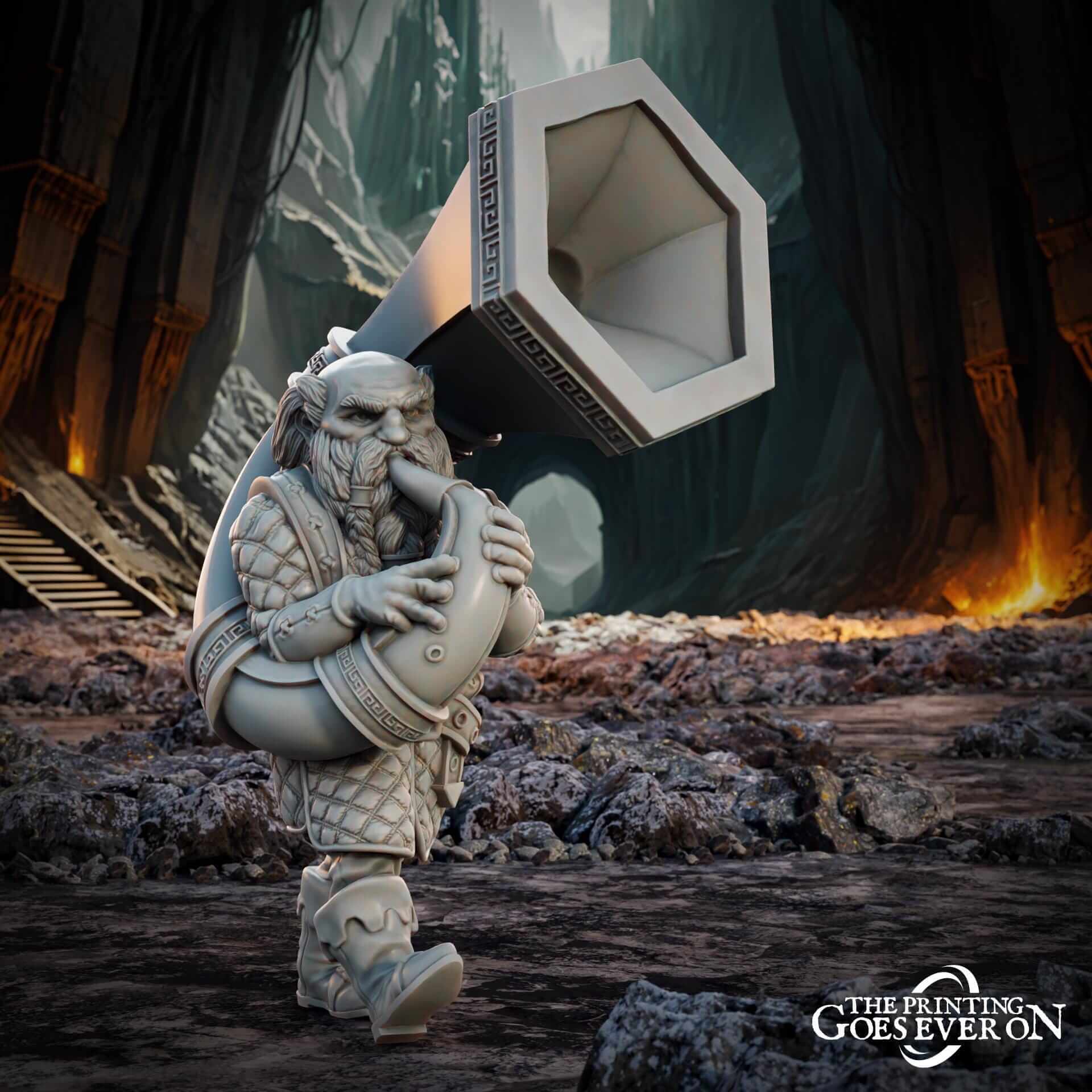 Dwarf Command - Tales of the Deep - The Printing Goes Ever On