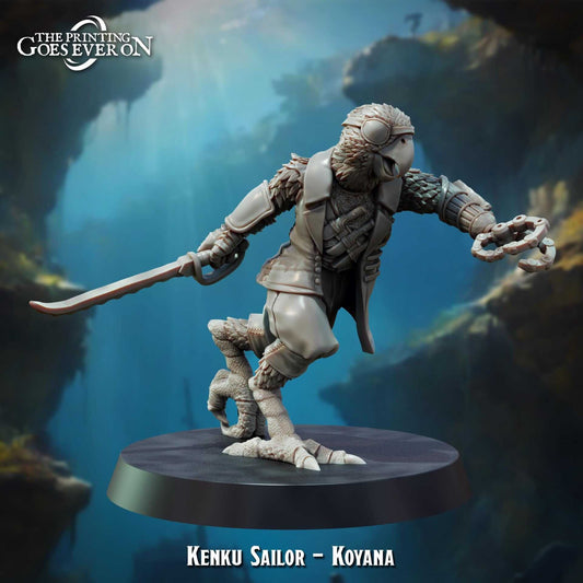 Kenku Sailor Koyana - Tides of Terror - The Printing Goes Ever On