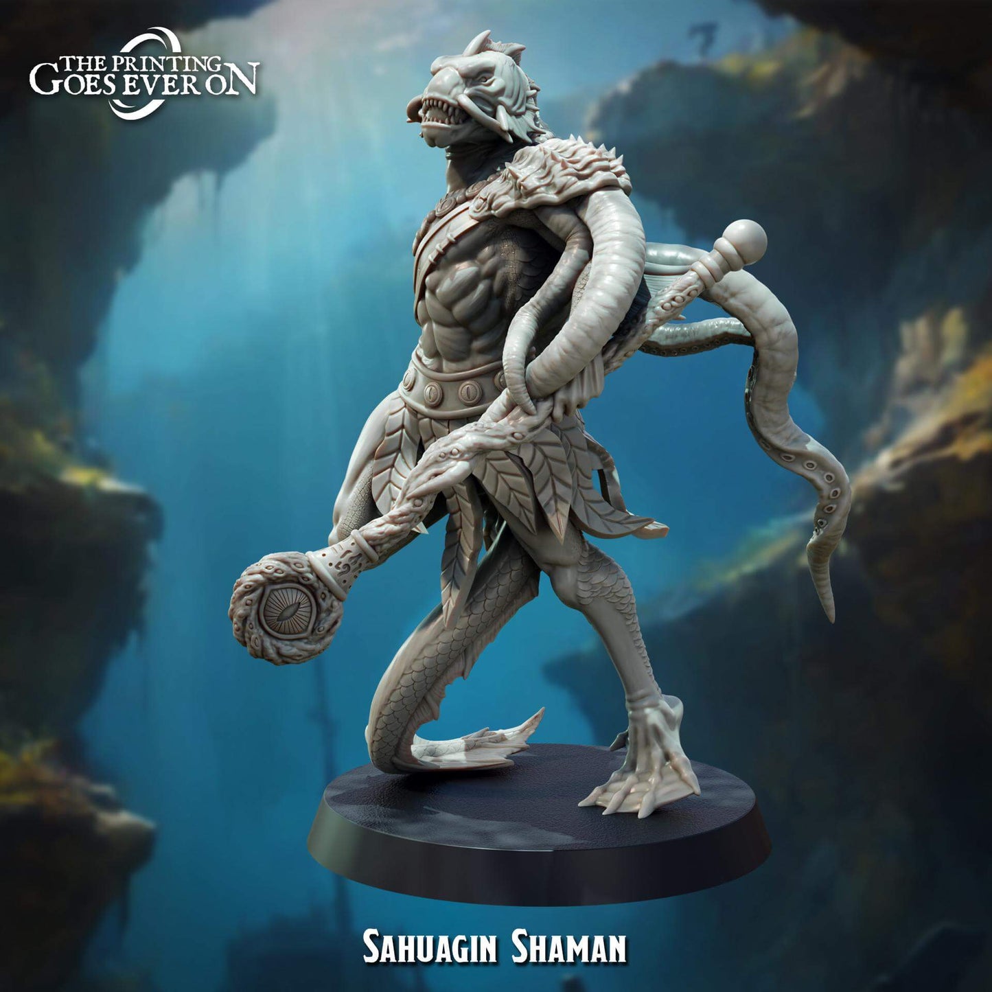 Sahuagin - Tides of Terror - The Printing Goes Ever On