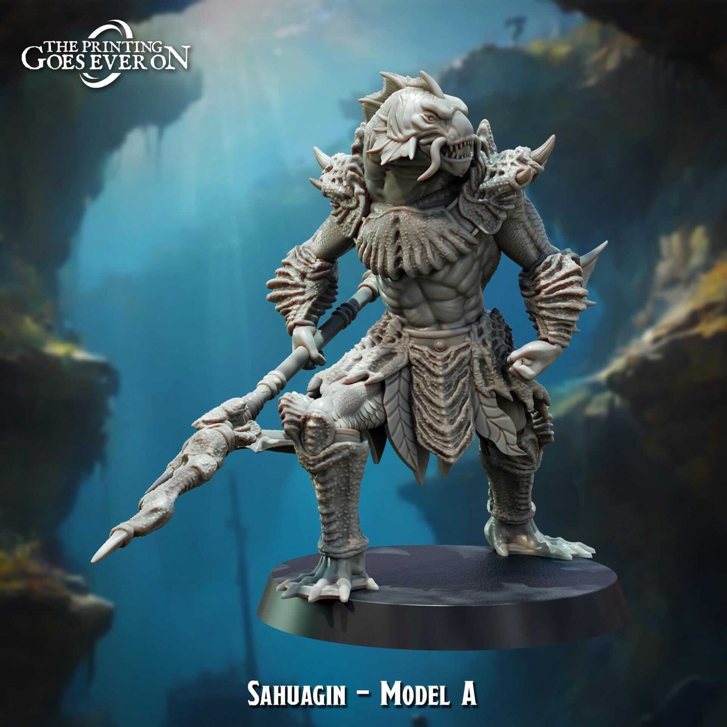 Sahuagin - Tides of Terror - The Printing Goes Ever On