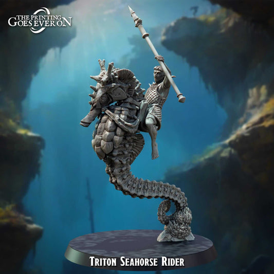 Giant Sea Horse Mount - Tides of Terror - The Printing Goes Ever On