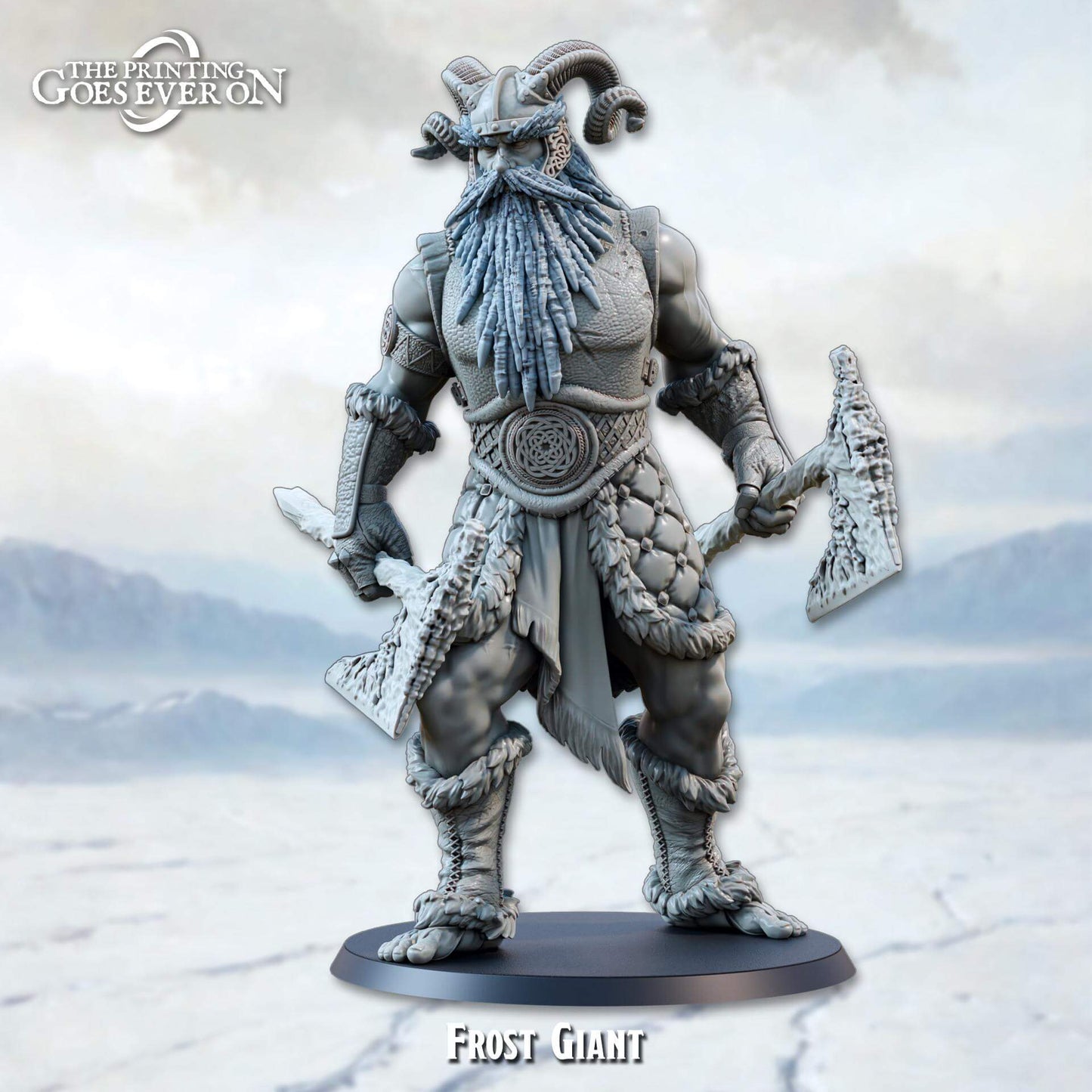 Frost Giant - Frostbound Fate - The Printing Goes Ever On