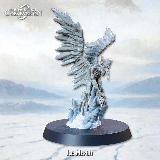 Ice Mephit - Frostbound Fate - The Printing Goes Ever On