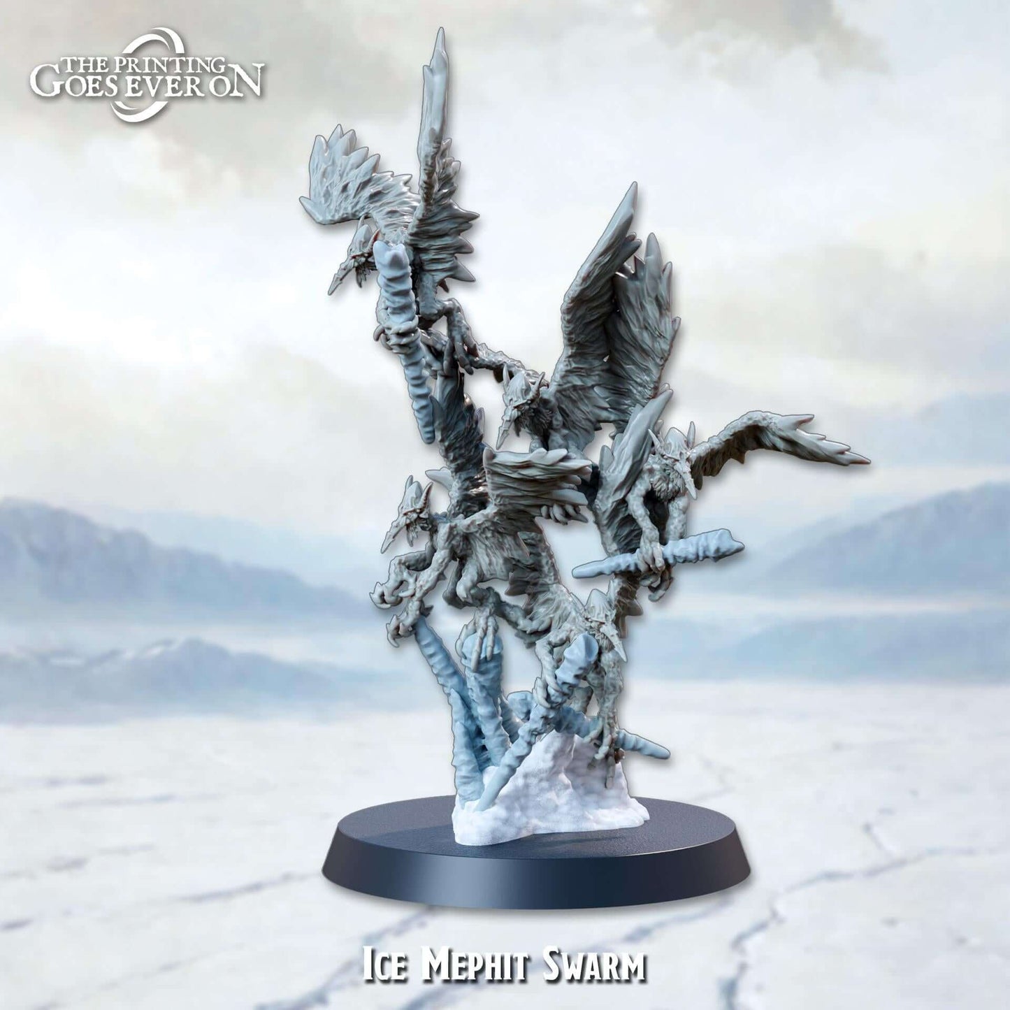 Ice Mephit - Frostbound Fate - The Printing Goes Ever On