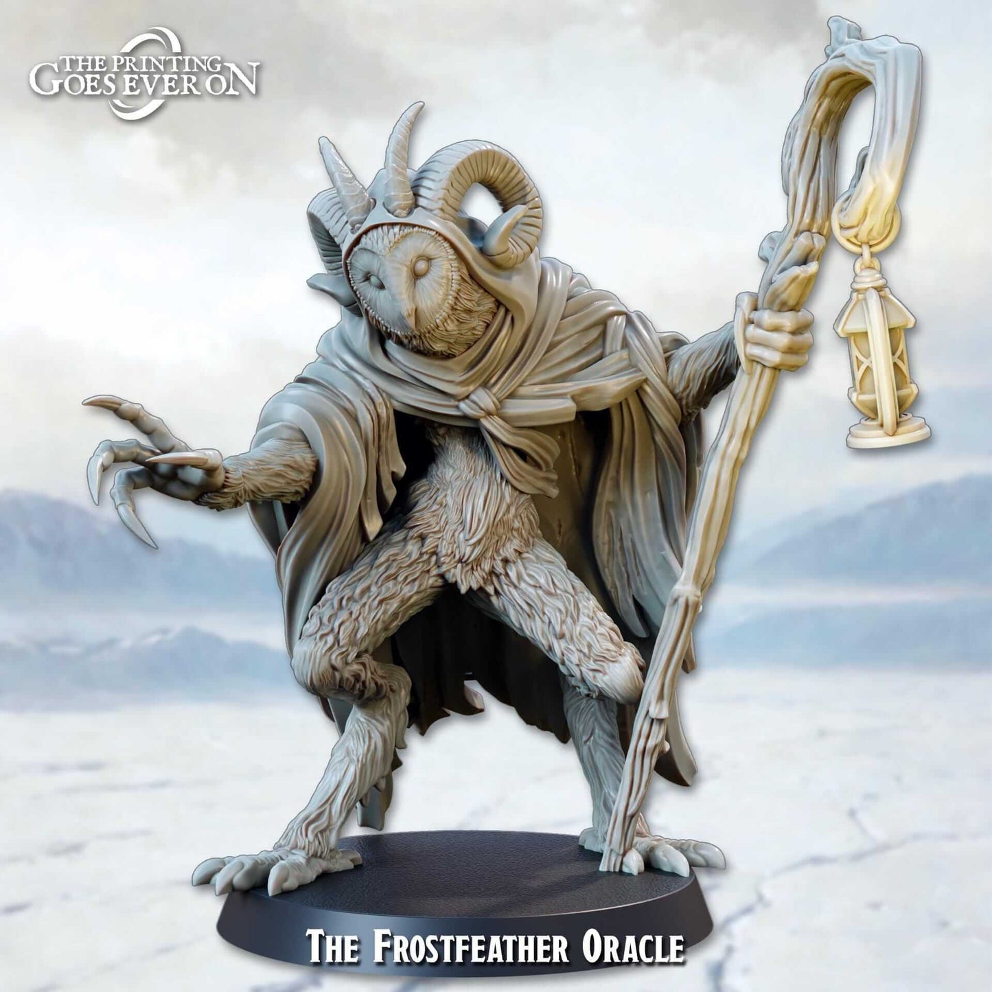 Frostfeather Oracle - Frostbound Fate - The Printing Goes Ever On