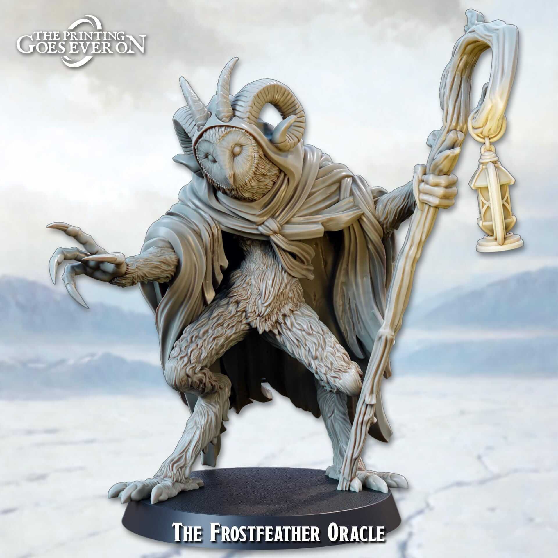 Frostfeather Oracle - Frostbound Fate - The Printing Goes Ever On