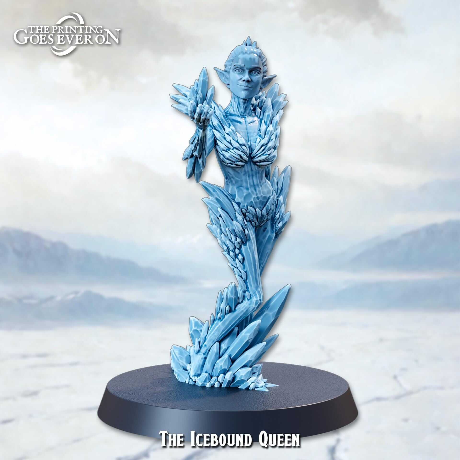 Icebound Queen - Frostbound Fate - The Printing Goes Ever On
