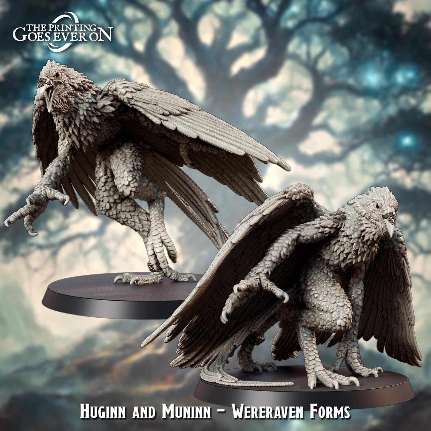 Huginn and Muninn - Asgard Amusement - The Printing Goes Ever On
