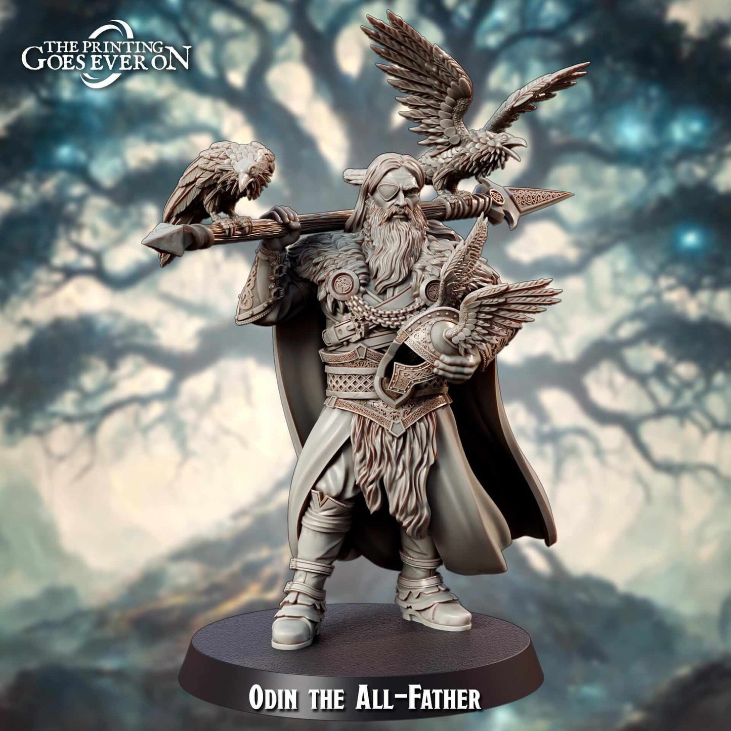 Odin the All Father - Asgard Amusement - The Printing Goes Ever On