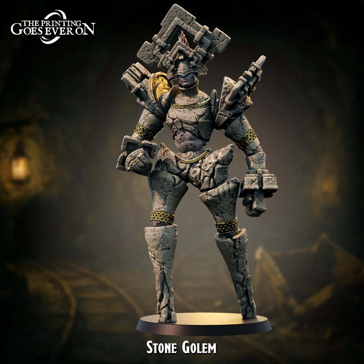 Stone Golem - Rolling in the Deep - The Printing Goes Ever On