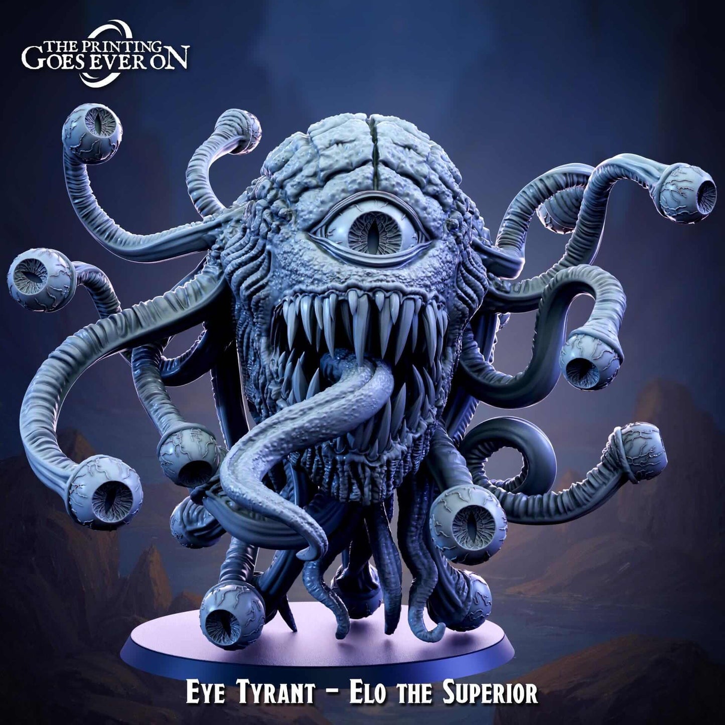 Eye Tyrant Elo the Superior - Tyranny of Bliss - The Printing Goes Ever On