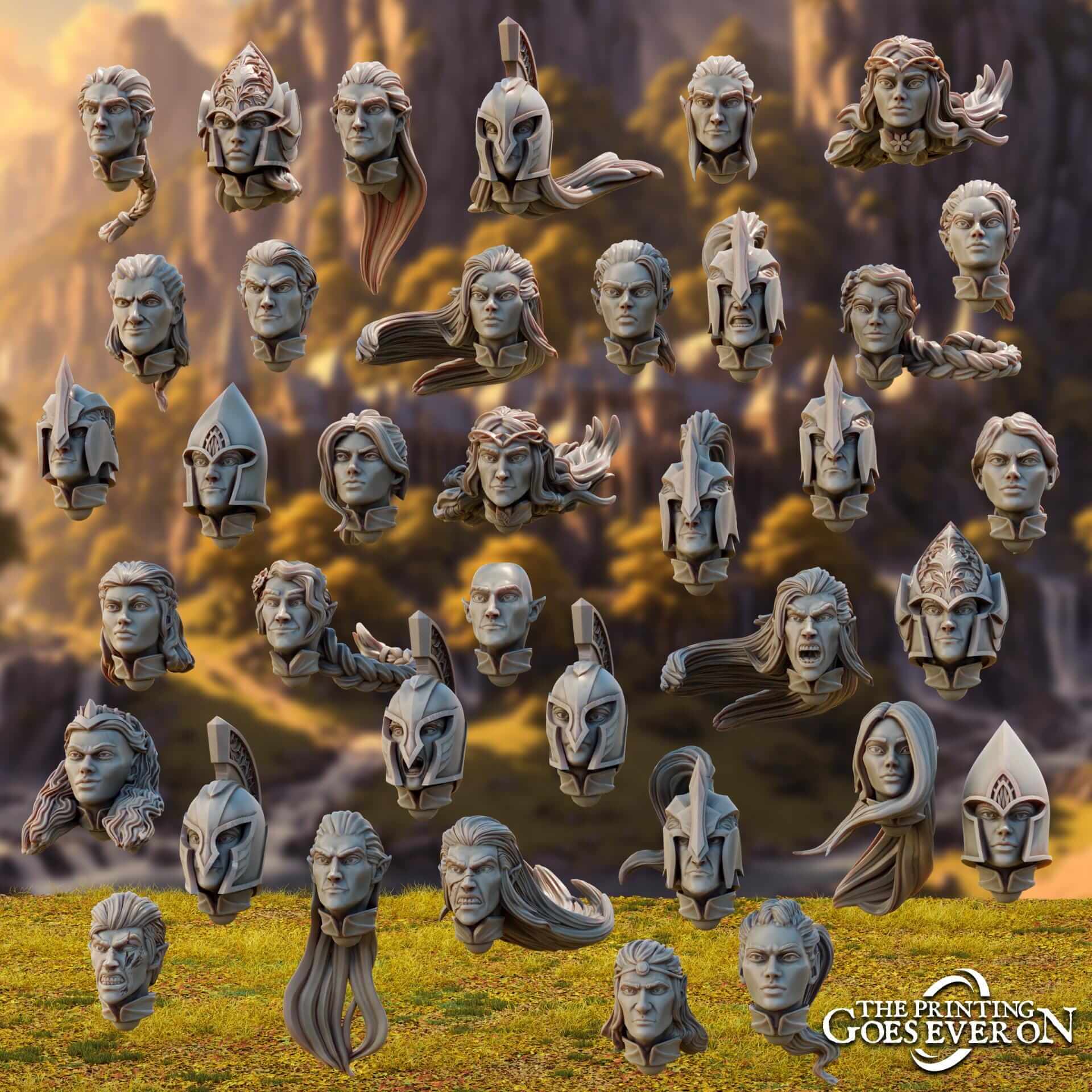 Tales of the Elven Kingdoms - Customized Elven Units - The Printing Goes Ever On