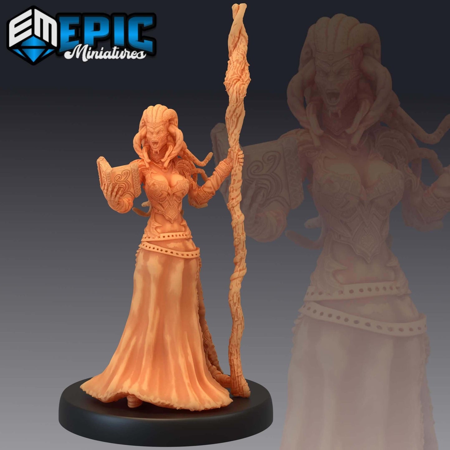 Mind Domina - Secret Minds - D&D Epic Miniatures   and Dragons