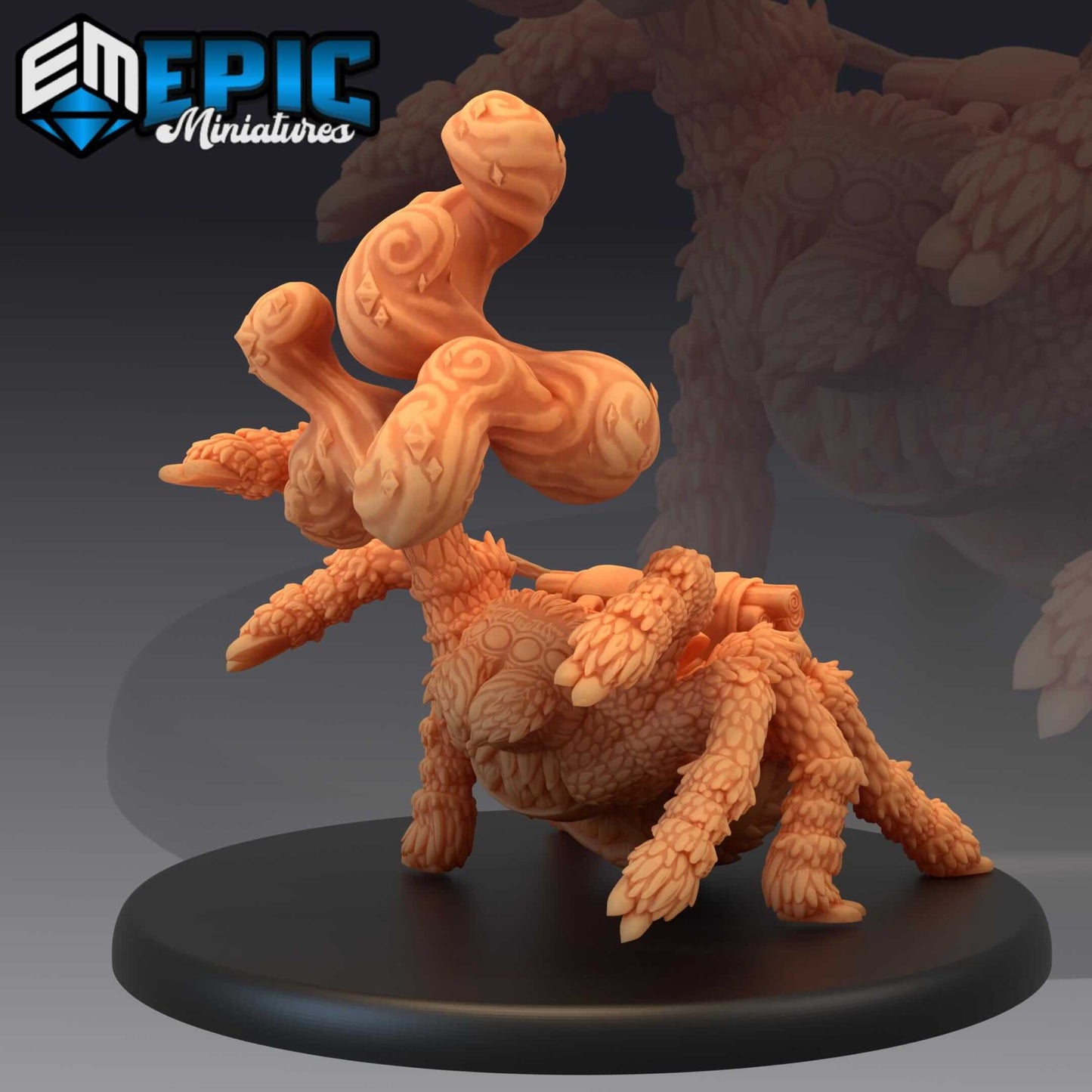 Spider Adventurer Warlock - Secret Minds - D&D Epic Miniatures   and Dragons