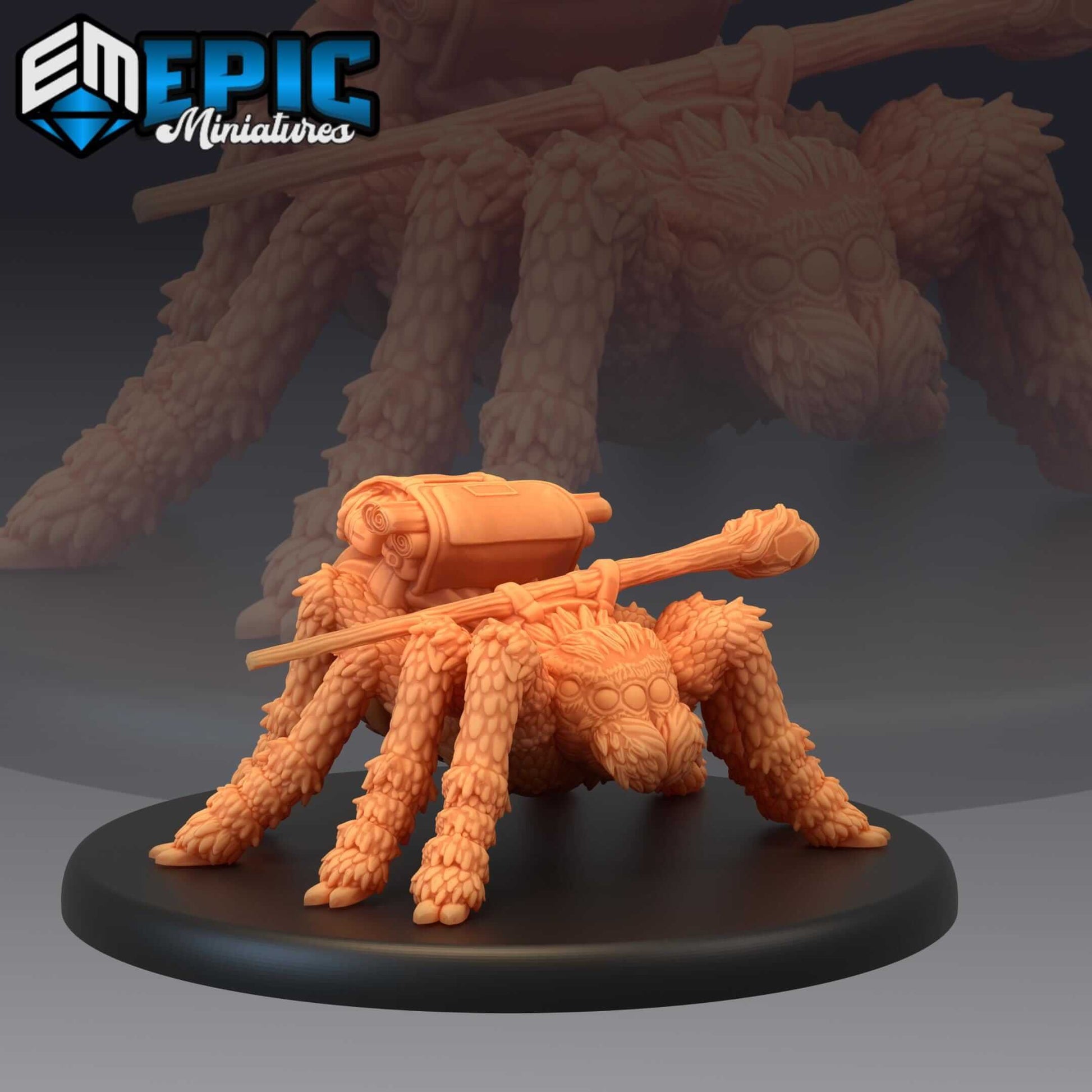 Spider Adventurer Warlock - Secret Minds - D&D Epic Miniatures   and Dragons
