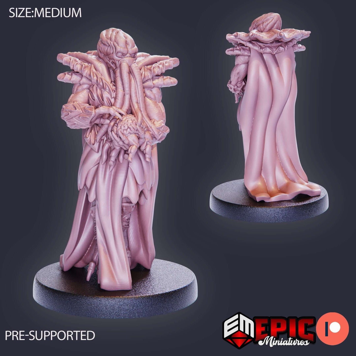 Mind Eater Crew - Secret Minds - D&D Epic Miniatures   and Dragons