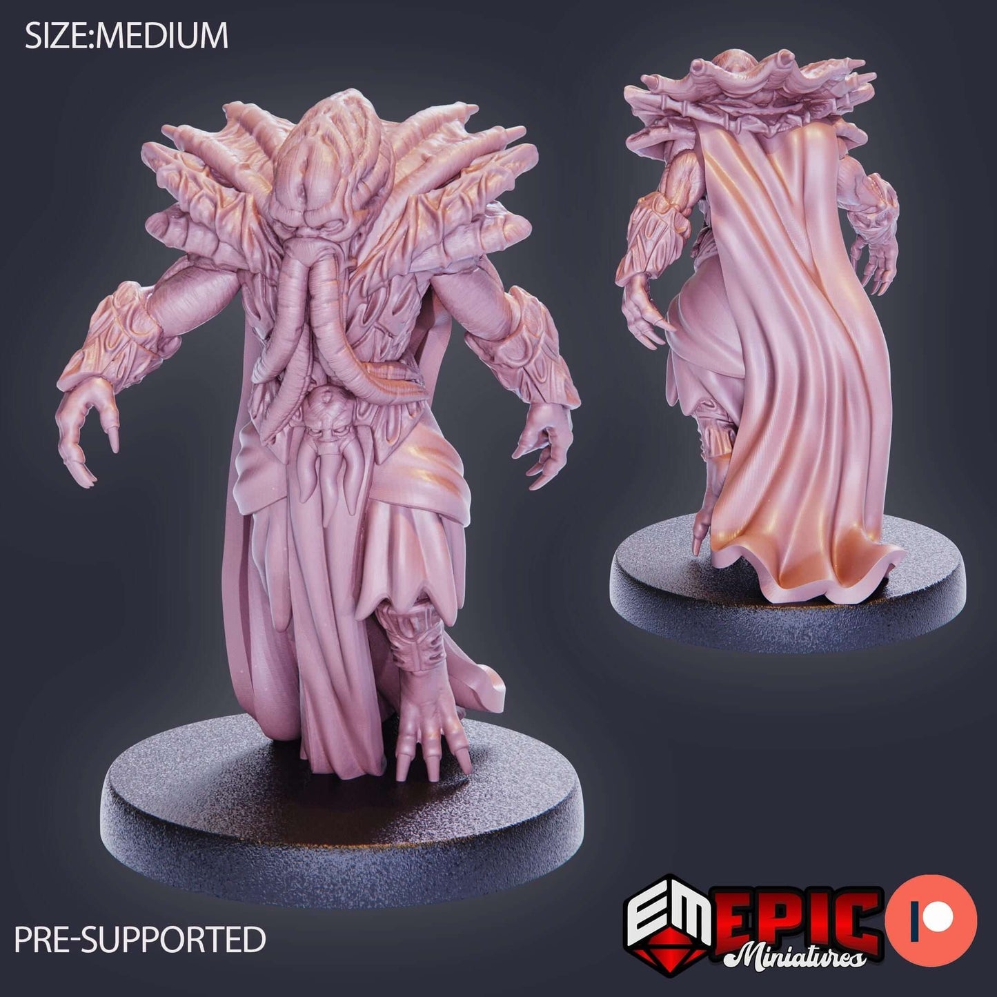 Mind Eater Crew - Secret Minds - D&D Epic Miniatures   and Dragons
