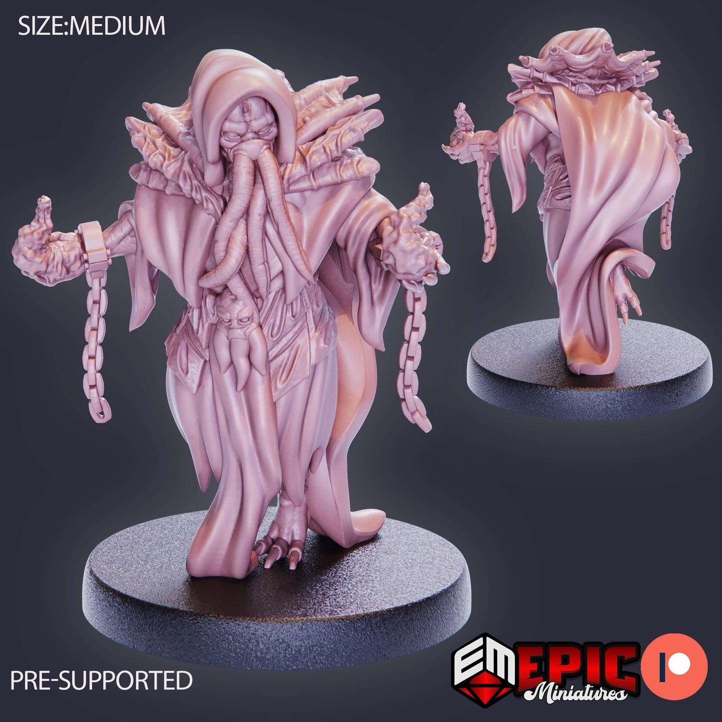 Mind Eater Crew - Secret Minds - D&D Epic Miniatures   and Dragons