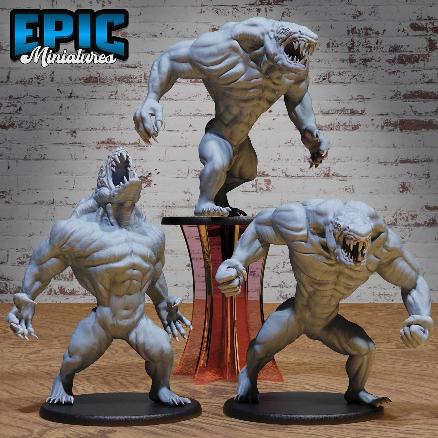 Gray Render - Secret Minds - D&D Epic Miniatures   and Dragons
