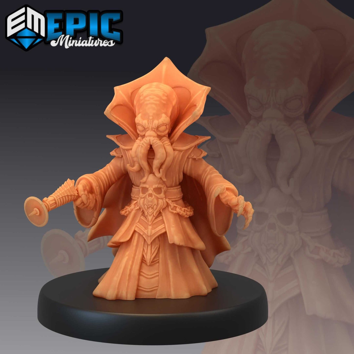Mind Gnome Laser Gun - Secret Minds - D&D Epic Miniatures   and Dragons