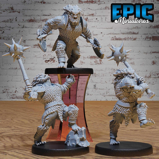 Bugbear Warrior - Secret Minds - D&D Epic Miniatures   and Dragons