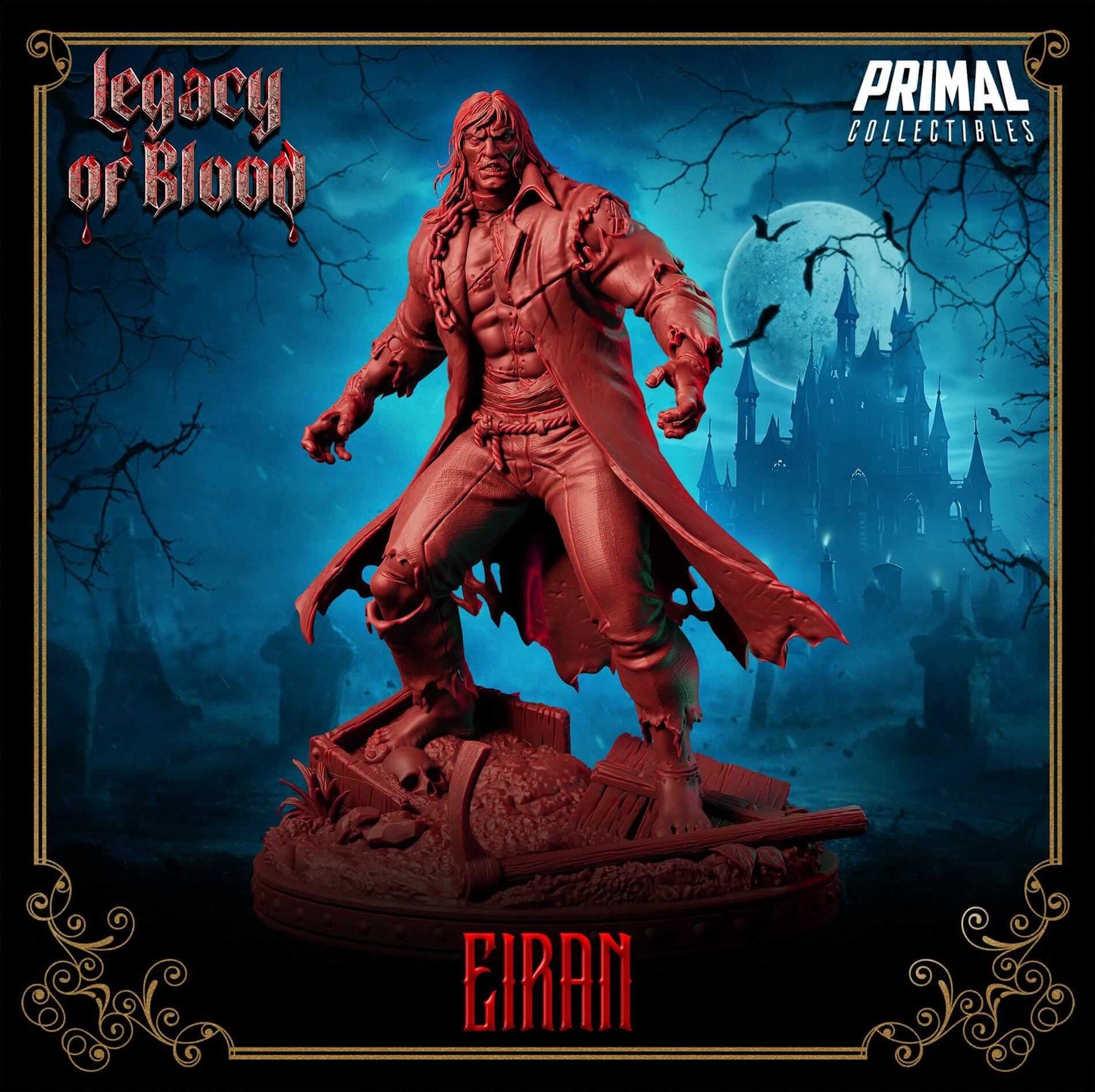 Eiran - Legacy of Blood 3D Printed Resin RPG/Tabletop/Boardgames Miniature Primal Collectibles