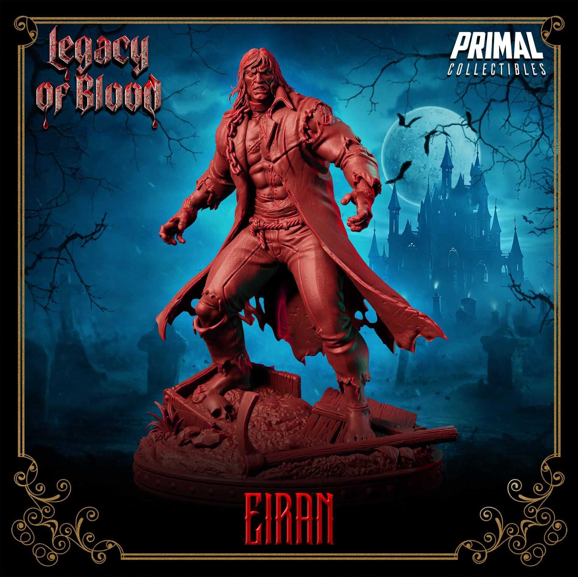 Eiran - Legacy of Blood 3D Printed Resin RPG/Tabletop/Boardgames Miniature Primal Collectibles