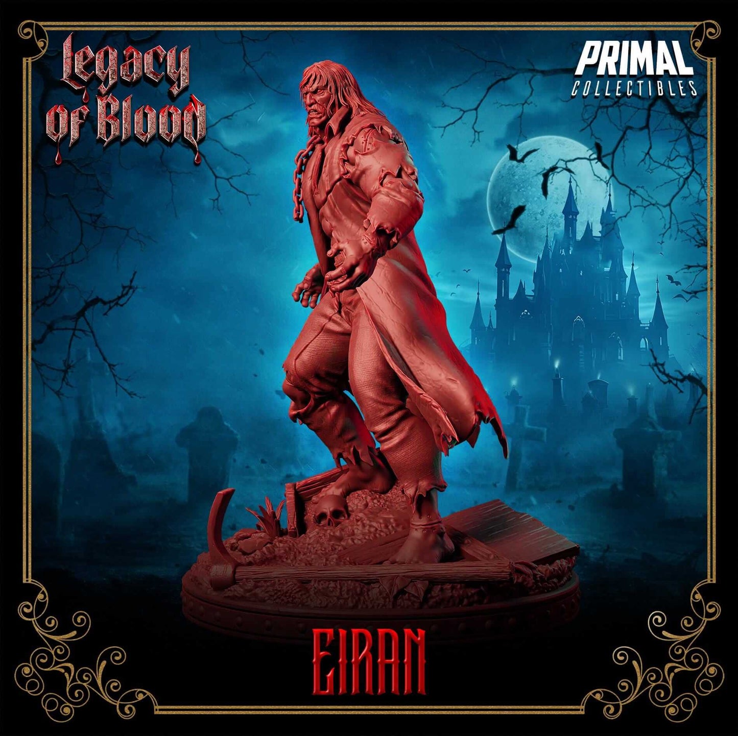Eiran - Legacy of Blood 3D Printed Resin RPG/Tabletop/Boardgames Miniature Primal Collectibles